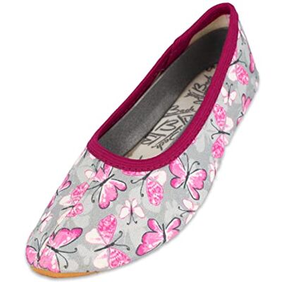 Beck Damen Harmonie Gymnastikschuhe, Grau, 37 EU Beck Damen Harmonie Gymnastikschuhe, Grau, 37 EU
