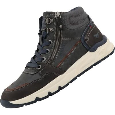 MUSTANG Herren High Top Sneaker Coal EU 43 MUSTANG Herren High Top Sneaker Coal EU 43