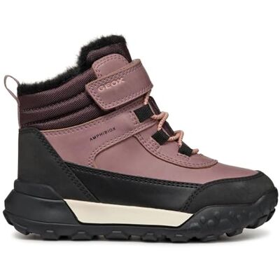 Geox JUNIOR J TREKKYUP GIRL B ABX ANKLE BOOTS DK ROSE 29_EU Geox JUNIOR J TREKKYUP GIRL B ABX ANKLE BOOTS DK ROSE 29_EU