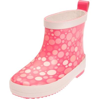 Playshoes Gummistiefel Halbschaft Tupfen Unisex Kinder Gummistiefel, Koralle Tupfen, 23 EU Playshoes Gummistiefel Halbschaft Tupfen Unisex Kinder Gummistiefel, Koralle Tupfen, 23 EU