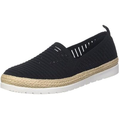 Skechers Damen Flexpadrille 3.0-Pastel Sky Vegan Engineered Knit Slip on Ballerinas, Schwarz, 41 EU Skechers Damen Flexpadrille 3.0-Pastel Sky Vegan Engineered Knit Slip on Ballerinas, Schwarz, 41 EU