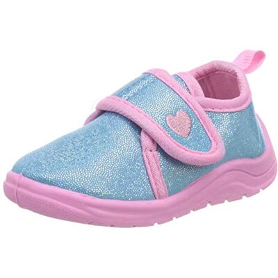 Playshoes Hausschuhe Unisex Kinder Hausschuh, Glitzer, 18/19 EU Playshoes Hausschuhe Unisex Kinder Hausschuh, Glitzer, 18/19 EU