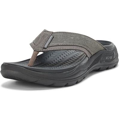 Skechers Herren Arch Fit Motley Sd-Rigel Sandale, Bkcc, 43 EU Skechers Herren Arch Fit Motley Sd-Rigel Sandale, Bkcc, 43 EU