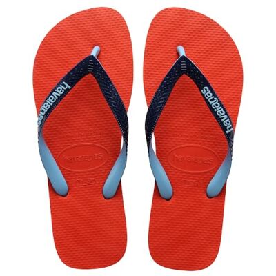 Havaianas Top Mix (Mini Me) Unisex Kinder FlipFlop Blood Orange 25 EU Havaianas Top Mix (Mini Me) Unisex Kinder FlipFlop Blood Orange 25 EU