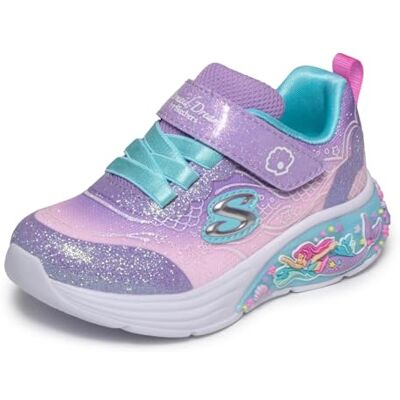 Skechers Baby Mädchen My Dreamers Lil Mermaid Turnschuhe, Purple, 24 EU Skechers Baby Mädchen My Dreamers Lil Mermaid Turnschuhe, Purple, 24 EU