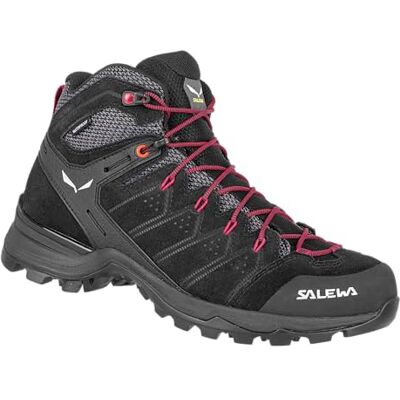 Salewa Alp Mate Mid Women's Damenwanderstiefel, Schwarz, 4 Salewa Alp Mate Mid Women's Damenwanderstiefel, Schwarz, 4