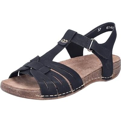 Rieker Damen Sandalette in schwarz Gr. 40 Rieker Damen Sandalette in schwarz Gr. 40