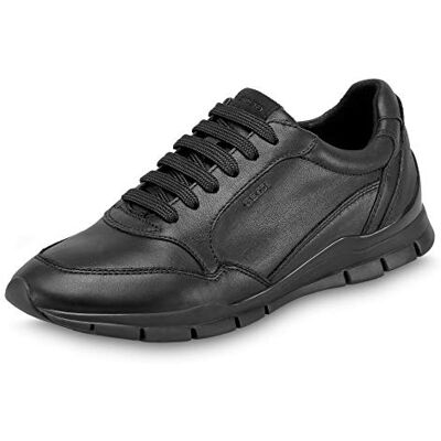 Geox Damen D Sukie Sneakers, Schwarz, 38 EU Geox Damen D Sukie Sneakers, Schwarz, 38 EU