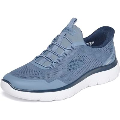Skechers Herren Summits Top Rate Slip-InTurnschuhe, Slate Mesh/Tpu, 41 EU Skechers Herren Summits Top Rate Slip-InTurnschuhe, Slate Mesh/Tpu, 41 EU