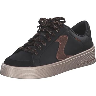 Skechers Hiland Quite Chic-Sneaker für Damen, Schwarz, 38 EU Skechers Hiland Quite Chic-Sneaker für Damen, Schwarz, 38 EU