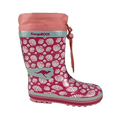 KangaROOS Mädchen K-summerrain Gummistiefel, Daisy Pink Shell, 27 EU KangaROOS Mädchen K-summerrain Gummistiefel, Daisy Pink Shell, 27 EU