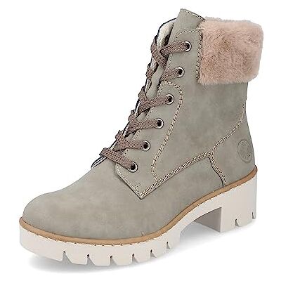 Rieker Damen Schnürstiefeletten X5718, Frauen Stiefeletten,Chukka Boots,schnürboots,Stiefel,Bootee,Booties,halbstiefel,grün (52),38 EU / 5 UK Rieker Damen Schnürstiefeletten X5718, Frauen Stiefeletten,Chukka Boots,schnürboots,Stiefel,Bootee,Booties,halbstiefel,grün (52),38 EU / 5 UK