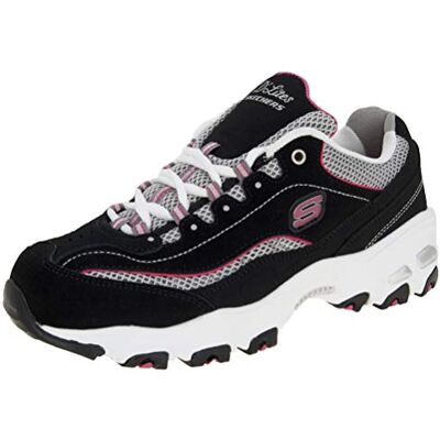 Skechers Women's Low-Top Sneakers, Black (bkwp), 5.5 UK 38 1/2 EU Skechers Women's Low-Top Sneakers, Black (bkwp), 5.5 UK 38 1/2 EU