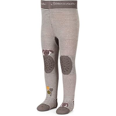 Sterntaler Baby Krabbelstrumpfhose Unisex – Motiv Hase mit ABS-Noppen an Knie, Spann und Sohle – weiches Innenfutter an Knie- und Sohlenbereich -grau, Größe 80 Sterntaler Baby Krabbelstrumpfhose Unisex – Motiv Hase mit ABS-Noppen an Knie, Spann und Sohle – weiches Innenfutter an Knie- und Sohlenbereich -grau, Größe 80