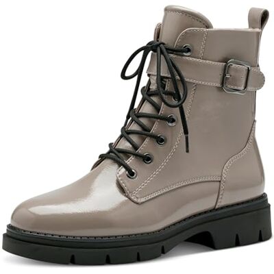 Tamaris Damen Stiefelette, Cognac Plain, 38 EU Tamaris Damen Stiefelette, Cognac Plain, 38 EU