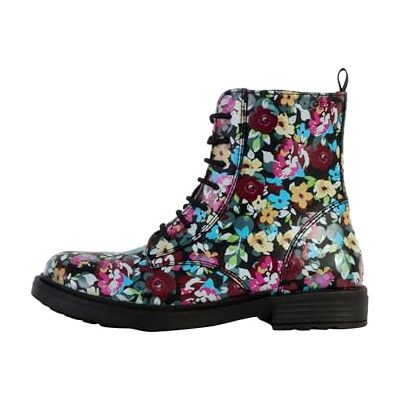 Geox JUNIOR J ECLAIR GIRL BIKER/AMPHIBIANS BOOTS BLACK/MULTICOLOR 35_EU Geox JUNIOR J ECLAIR GIRL BIKER/AMPHIBIANS BOOTS BLACK/MULTICOLOR 35_EU