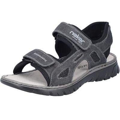Rieker Herren Sandalen 26763-45 grau Gr. 44 Rieker Herren Sandalen 26763-45 grau Gr. 44