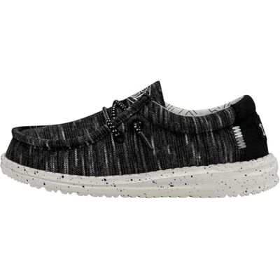 HEYDUDE Hey Dude Jungen Wally Youth Stretch Moccasin, Schwarz, 31 EU HEYDUDE Hey Dude Jungen Wally Youth Stretch Moccasin, Schwarz, 31 EU