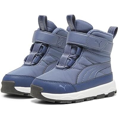 Puma Unisex Baby Evolve Boot Ac+ Inf Sneaker, Inky Blue Persisch Blau Weiß, 23 EU Puma Unisex Baby Evolve Boot Ac+ Inf Sneaker, Inky Blue Persisch Blau Weiß, 23 EU