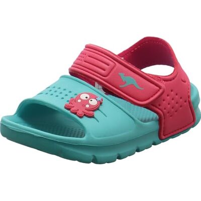 KangaROOS Unisex Kinder Kangaswim Ii Sandale, Ocean Daisy Pink, 29 EU KangaROOS Unisex Kinder Kangaswim Ii Sandale, Ocean Daisy Pink, 29 EU