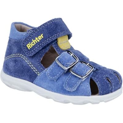 Richter Kinderschuhe Baby-Jungen Juno Sandale, Nautical/tora/Soleil, 23 EU Richter Kinderschuhe Baby-Jungen Juno Sandale, Nautical/tora/Soleil, 23 EU