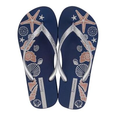 Ipanema Classica Happy XI Fem Flache Sandalen für Damen, silber, 39 EU Ipanema Classica Happy XI Fem Flache Sandalen für Damen, silber, 39 EU