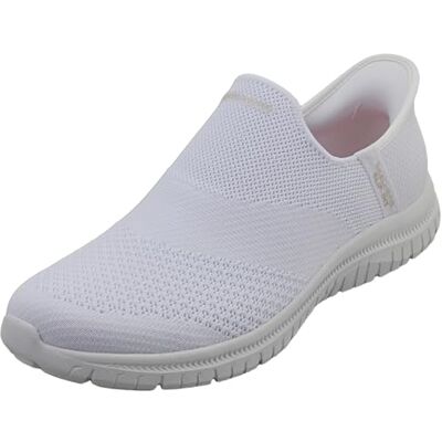 Skechers Damen 104425Sneaker, Weißer Strick, 42 EU Skechers Damen 104425Sneaker, Weißer Strick, 42 EU