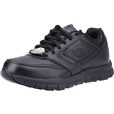 Skechers Damen Nampa Wyola Sneaker, Black Synthetic (pu), 39 EU Skechers Damen Nampa Wyola Sneaker, Black Synthetic (pu), 39 EU