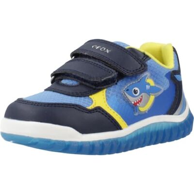 Geox Baby Jungen B Lightyloo Boy Sneaker, Navy Azure, 22 EU Geox Baby Jungen B Lightyloo Boy Sneaker, Navy Azure, 22 EU