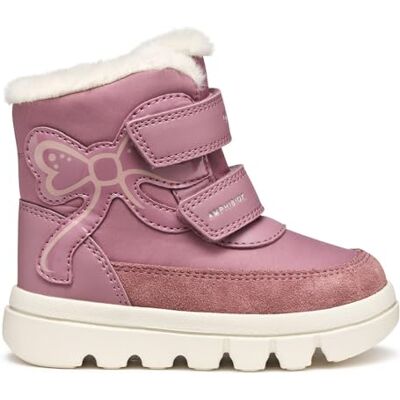 Geox BABY B WILLABOOM GIRL B ABX ANKLE BOOTS ROSE SMOKE 24_EU Geox BABY B WILLABOOM GIRL B ABX ANKLE BOOTS ROSE SMOKE 24_EU