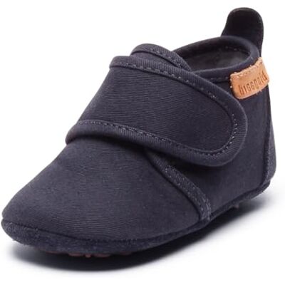 Bisgaard Home Shoe Cotton, Baby Jungen Hausschuhe, Blau (Navy 21), 20 EU (4 Child UK) Bisgaard Home Shoe Cotton, Baby Jungen Hausschuhe, Blau (Navy 21), 20 EU (4 Child UK)