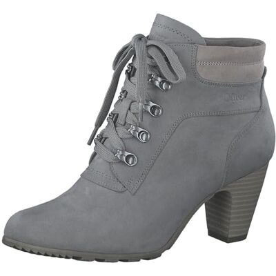 s.Oliver Damen Schnürstiefel mit Absatz Elegant Bequem, Grau (Grey), 38 EU s.Oliver Damen Schnürstiefel mit Absatz Elegant Bequem, Grau (Grey), 38 EU
