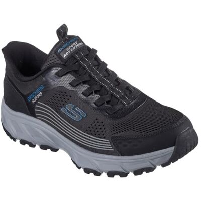 Skechers Herren Hillcrest 2.0 Slip-InTurnschuhe, Black Synthetic/Textile/Trim, 41 EU Skechers Herren Hillcrest 2.0 Slip-InTurnschuhe, Black Synthetic/Textile/Trim, 41 EU