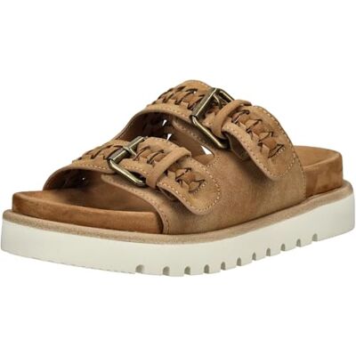 MUSTANG Damen 1461-711 Pantolette, Hellbraun, 40 EU MUSTANG Damen 1461-711 Pantolette, Hellbraun, 40 EU