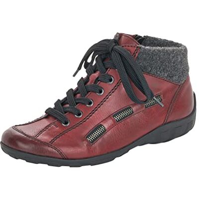 Rieker L6543, Hohe Sneaker, Rot (Wine/anthrazit), 44 EU (9.5 UK) Rieker L6543, Hohe Sneaker, Rot (Wine/anthrazit), 44 EU (9.5 UK)