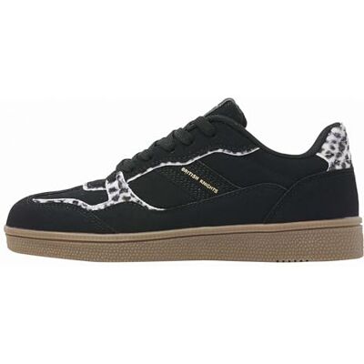 British Knights Damen Charmix Sneaker, Schwarz Leopard, 38 EU British Knights Damen Charmix Sneaker, Schwarz Leopard, 38 EU
