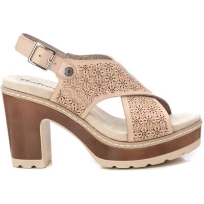 REFRESH Sandalen Damen Beige Bequeme und vielseitige Schuhe Casual Mode Modell 17278002 (Größe 39) REFRESH Sandalen Damen Beige Bequeme und vielseitige Schuhe Casual Mode Modell 17278002 (Größe 39)