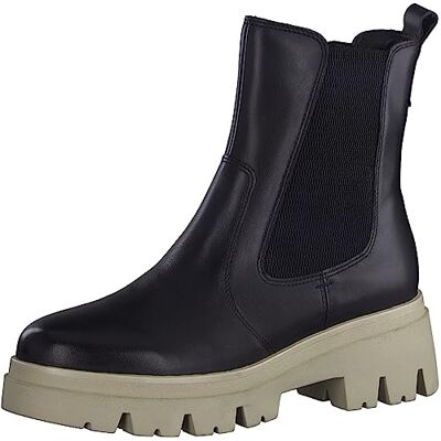 Tamaris Damen 8-85415-41 Chelsea-Stiefel, Schwarz Nappa, 39 EU Tamaris Damen 8-85415-41 Chelsea-Stiefel, Schwarz Nappa, 39 EU