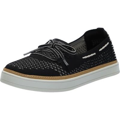 Skechers Coastal-Drive Bootsschuh für Damen, Schwarz, 39 EU Skechers Coastal-Drive Bootsschuh für Damen, Schwarz, 39 EU