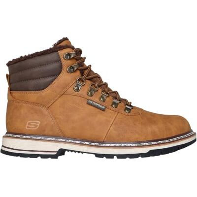 Skechers Herren Corado MemphisWanderstiefel CORADO: Der wasserfeste, warm gefütterte Herren-Boot mit Relaxed Fit und Memory Foam Komfort. Skechers Herren Corado MemphisWanderstiefel CORADO: Der wasserfeste, warm gefütterte Herren-Boot mit Relaxed Fit und Memory Foam Komfort.