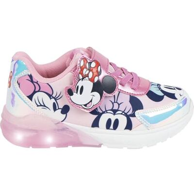 CERDÁ LIFE'S LITTLE MOMENTS Unisex Kinder Sportschuhe Für Mädchen Minnie Mouse Mit Led-lichtern Und Widerstandsfähiger TPR-Sohle Im Disney-Stil Sneaker, Helles Pink, 28 EU CERDÁ LIFE'S LITTLE MOMENTS Unisex Kinder Sportschuhe Für Mädchen Minnie Mouse Mit Led-lichtern Und Widerstandsfähiger TPR-Sohle Im Disney-Stil Sneaker, Helles Pink, 28 EU