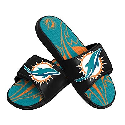 FOCO Sport-Dusch-Flip-Flops Gel-Slides Sandalen für Herren mit NFL Teamlogo FOCO Sport-Dusch-Flip-Flops Gel-Slides Sandalen für Herren mit NFL Teamlogo