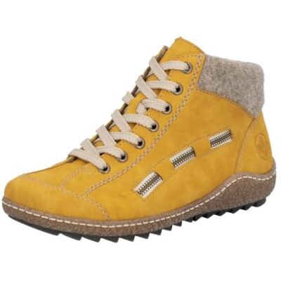 Rieker Damen L7543 Hohe Sneaker, Gelb Honig Wood 69, 39 EU Rieker Damen L7543 Hohe Sneaker, Gelb Honig Wood 69, 39 EU