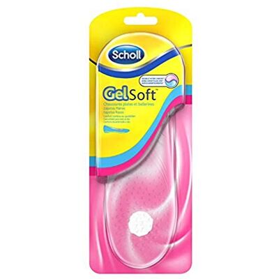 Dr. Scholl's Scholl GelSoft Einlegesohlen für Damen, flache Schuhe und Ballerinas – hoher Komfort mit stoßdämpfendem Gel, stoßdämpfender Effekt, ergonomisches Design und perfekter Halt, Größe 35,5-40,5 Dr. Scholl's Scholl GelSoft Einlegesohlen für Damen, flache Schuhe und Ballerinas – hoher Komfort mit stoßdämpfendem Gel, stoßdämpfender Effekt, ergonomisches Design und perfekter Halt, Größe 35,5-40,5