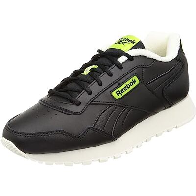 Reebok Unisex Glide Sneaker,Core Black Vintage Kreide S23 R Laser Lime F23,34 EU Reebok Unisex Glide Sneaker,Core Black Vintage Kreide S23 R Laser Lime F23,34 EU