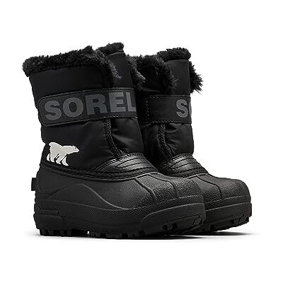 Sorel KIDS SNOW COMMANDER Schneestiefel für Unisex Baby, Schwarz (Black x Charcoal) Children, 27 EU Sorel KIDS SNOW COMMANDER Schneestiefel für Unisex Baby, Schwarz (Black x Charcoal) Children, 27 EU