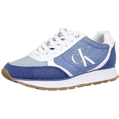 Calvin Damen Cayle Sneaker, Blue Denim 450, 39 EU Calvin Damen Cayle Sneaker, Blue Denim 450, 39 EU