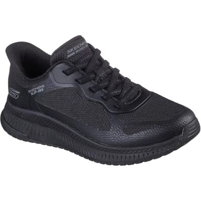 Skechers Damen Bobs Squad 4 Staple Look Slip-InTurnschuhe, Black Mesh, 37.5 EU Skechers Damen Bobs Squad 4 Staple Look Slip-InTurnschuhe, Black Mesh, 37.5 EU