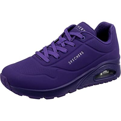 Skechers Damen UNO-Nachtschattierungen Sneaker, Violett, 41 EU Weit Skechers Damen UNO-Nachtschattierungen Sneaker, Violett, 41 EU Weit
