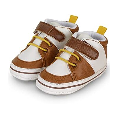 Sterntaler Baby Jungen Baby Schuhe Babyschuh Colormix Babyschuhe, Krabbelschuhe Baby, Baby Schuhe mit rutschfester Sohle kaffee, 18 Sterntaler Baby Jungen Baby Schuhe Babyschuh Colormix Babyschuhe, Krabbelschuhe Baby, Baby Schuhe mit rutschfester Sohle kaffee, 18